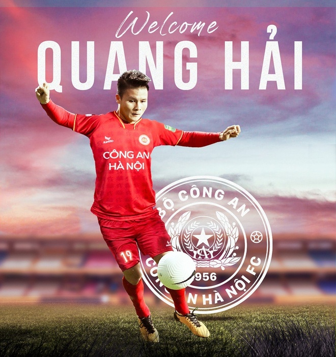 Tiền vệ Nguyễn Quang Hải gia nhập công an Hà Nội